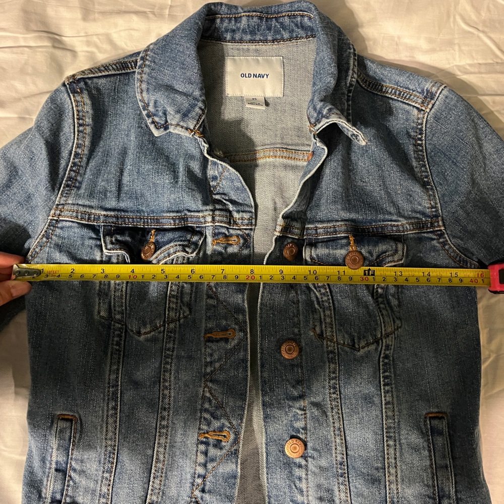 Old Navy Classic Denim Jacket, Size XS - Picture 12 of 16